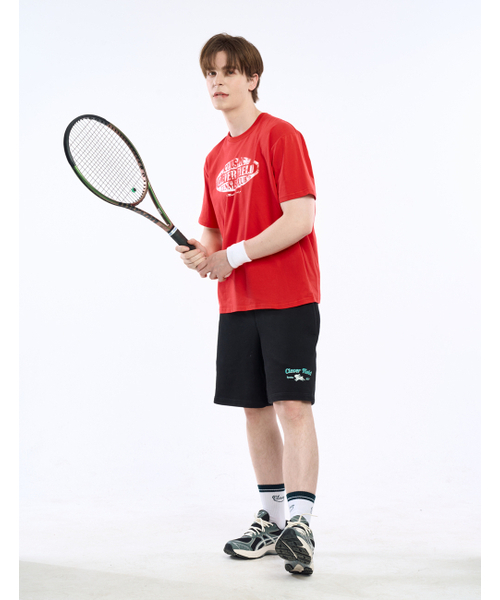 CLEVER FIELD(クレバーフィールド)の「ヴィンテージシグネチャーポイント半袖Tシャツ_レッド(Tシャツ/カットソー・メンズ・その他・LARGE/MEDIUM/X-LARGE)」の4枚目の写真