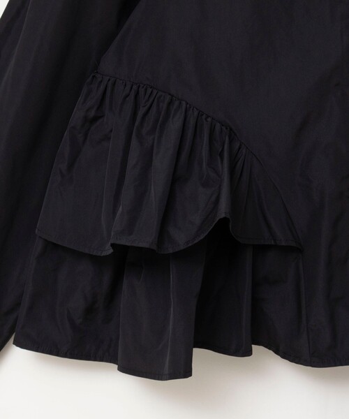 NOLLEY’S Sophi（ノーリーズソフィ）の「ウォッシャブルマイクロタフタティアードブラウス（シャツ/ブラウス・レディース・オフホワイト/ブラック・38）」の10枚目の写真