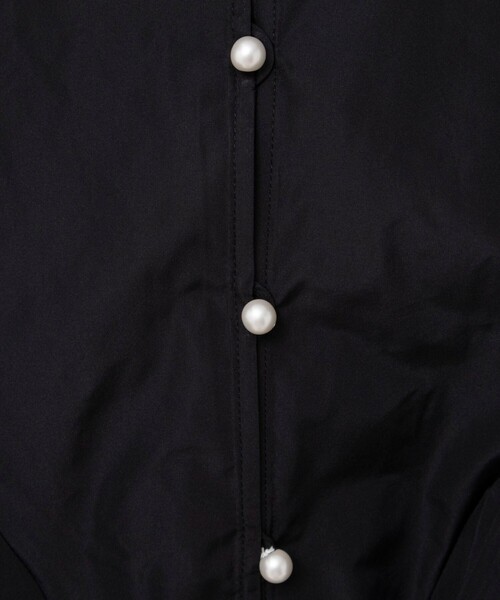 NOLLEY’S Sophi（ノーリーズソフィ）の「ウォッシャブルマイクロタフタティアードブラウス（シャツ/ブラウス・レディース・オフホワイト/ブラック・38）」の11枚目の写真