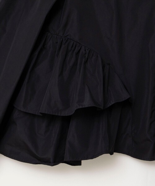 NOLLEY’S Sophi（ノーリーズソフィ）の「ウォッシャブルマイクロタフタティアードブラウス（シャツ/ブラウス・レディース・オフホワイト/ブラック・38）」の15枚目の写真
