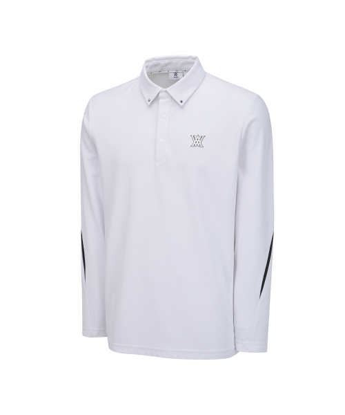 ANEW GOLF（アニューゴルフ）の「MEN SP ESEENTIAL LONG T-SHIRT_WH（ポロシャツ・メンズ・その他・XXX-LARGE/MEDIUM/LARGE/X-LARGE/XX-LARGE）」の3枚目の写真