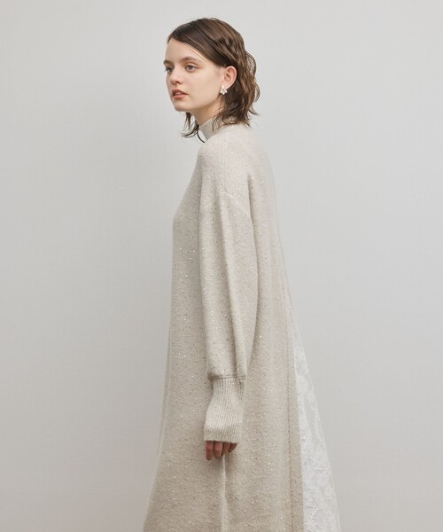 スパンコールニットワンピース（ワンピース）｜GRACE CONTINENTAL