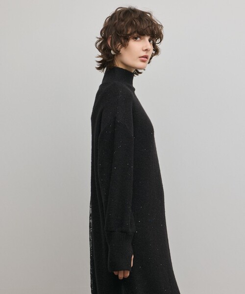 GRACE CONTINENTAL(グレースコンチネンタル)の「スパンコールニットワンピース(ワンピース・レディース・ホワイト/ブラック・36)」の22枚目の写真