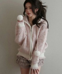 ふわふわニット ニットトップス」に該当するニット/セーター