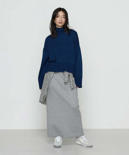 セール】レーヨンミックスダンボール ナロースカート（スカート