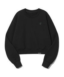 PEID（ペイド）の「PD ネオンキティ クロップスウェット - ブラック（スウェット）」