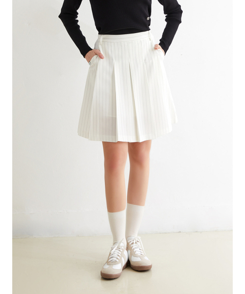 コムコム オーガンジー シアー 2重 丸襟 ブラウス 白 S