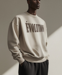 BLACK MAMBA（ブラックマンバ）の「[ S~3XL ] EVOLUTION オーバーフィットマンツーマン (G-ベージュ)（スウェット）」