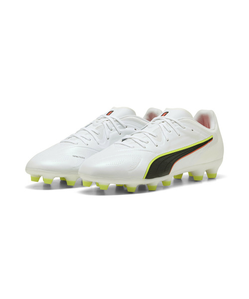 PUMA(プーマ)の「PUMA プーマ メンズ キング 20 プロ HG/AG サッカースパイク(スニーカー・メンズ・ホワイト系その他・27.0cm/26.5cm/26.0cm/28.5cm/28.0cm/27.5cm/25.5cm)」の2枚目の写真