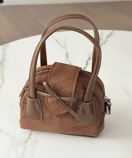 apres jour(アプレジュール)の「【apres jour×ARIAZ】リボンショルダーバッグ(ショルダーバッグ・レディース・ブラック/ダークブラウン・FREE)」の11枚目の写真