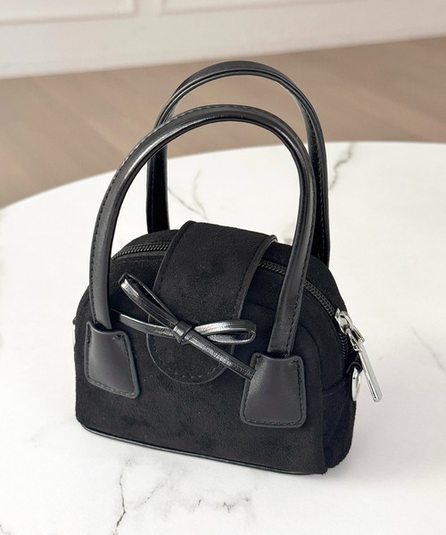 apres jour(アプレジュール)の「【apres jour×ARIAZ】リボンショルダーバッグ(ショルダーバッグ・レディース・ブラック/ダークブラウン・FREE)」の10枚目の写真
