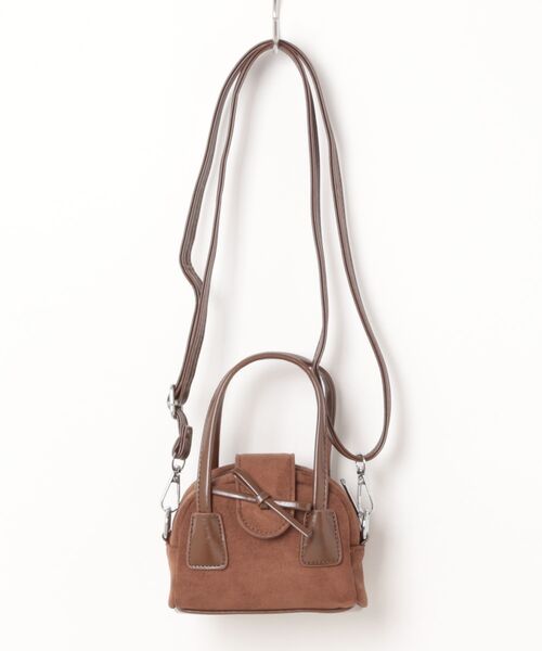 apres jour(アプレジュール)の「【apres jour×ARIAZ】リボンショルダーバッグ(ショルダーバッグ・レディース・ブラック/ダークブラウン・FREE)」の4枚目の写真