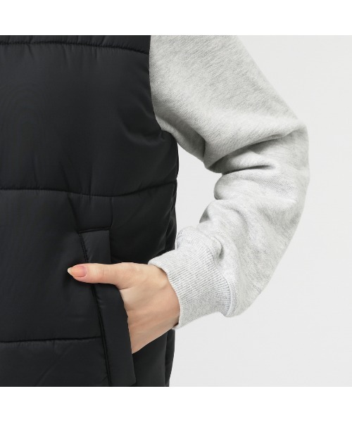 NIKE(ナイキ)の「NIKE ナイキ ナイキ ウィメンズ NSW TF SYNFL CLSC ベスト(ダウンベスト・レディース・ブラック・M/L)」の11枚目の写真