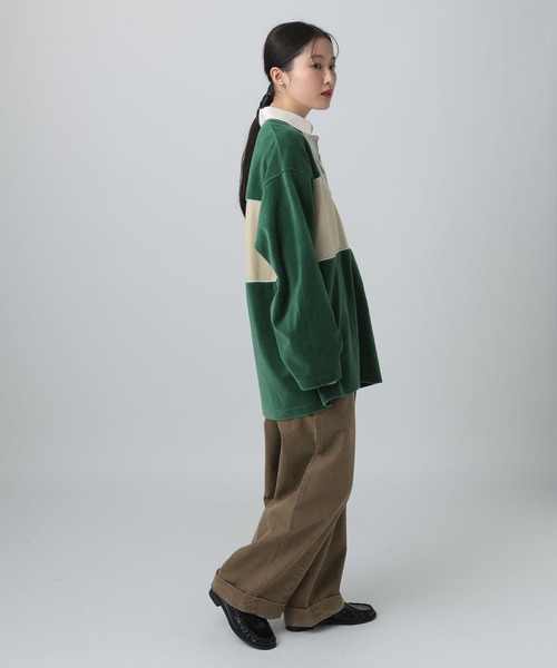 LEPSIM（レプシィム）の「CRツイルバレルパンツ　625287（その他パンツ・レディース・ブラウン/ベージュ・MEDIUM/LARGE）」の14枚目の写真