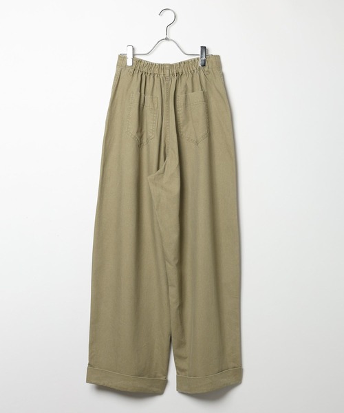 LEPSIM（レプシィム）の「CRツイルバレルパンツ　625287（その他パンツ・レディース・ブラウン/ベージュ・MEDIUM/LARGE）」の16枚目の写真