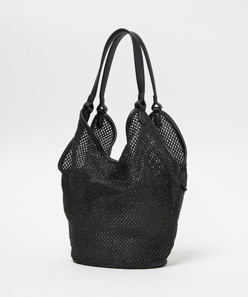 EMMEL REFINES（エメルリファインズ）の「＜EMMEL REFINES＞EM カゴ トートバッグ（ショルダーバッグ・レディース・ナチュラル/ブラック/ダークブラウン・FREE）」の15枚目の写真