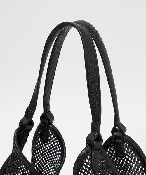 EMMEL REFINES（エメルリファインズ）の「＜EMMEL REFINES＞EM カゴ トートバッグ（ショルダーバッグ・レディース・ナチュラル/ブラック/ダークブラウン・FREE）」の16枚目の写真