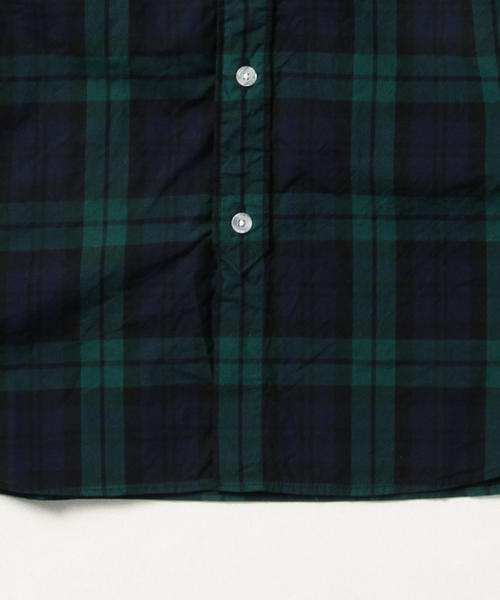 BEAMS BOY（ビームスボーイ）の「BEAMS BOY / チェック ボタンダウンシャツ（シャツ/ブラウス・レディース・ホワイト/ブルー/ネイビー・ONE SIZE）」の7枚目の写真