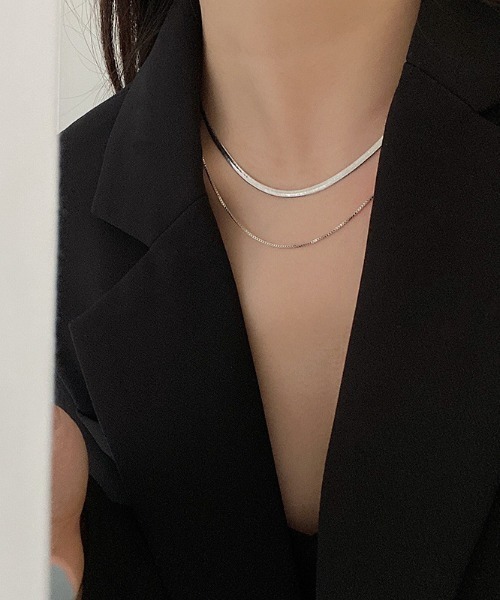 REBALANCE（リバランス）の「2連スネークチェーンネックレス（ネックレス・レディース・A/B・FREE）」の22枚目の写真