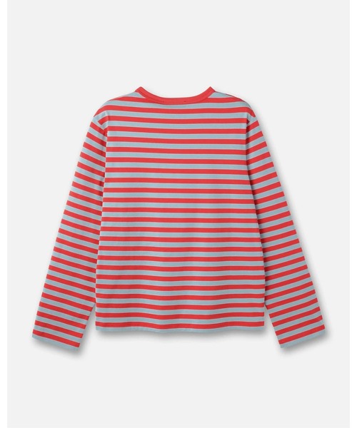 marimekko(マリメッコ)の「【kioski】 Tasaraita Unikko / shirt(Tシャツ/カットソー・レディース・レッド・SMALL/MEDIUM/LARGE/X-LARGE/X-SMALL)」の6枚目の写真