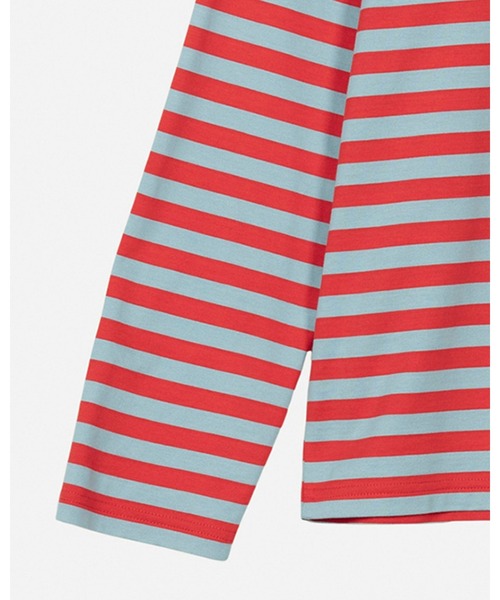 marimekko(マリメッコ)の「【kioski】 Tasaraita Unikko / shirt(Tシャツ/カットソー・レディース・レッド・SMALL/MEDIUM/LARGE/X-LARGE/X-SMALL)」の8枚目の写真