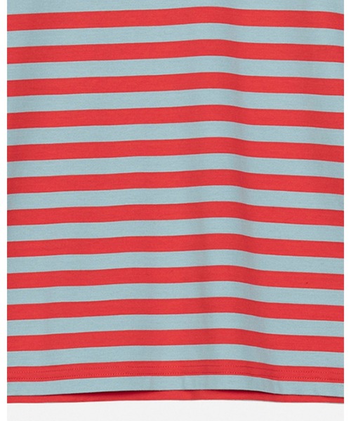 marimekko(マリメッコ)の「【kioski】 Tasaraita Unikko / shirt(Tシャツ/カットソー・レディース・レッド・SMALL/MEDIUM/LARGE/X-LARGE/X-SMALL)」の9枚目の写真