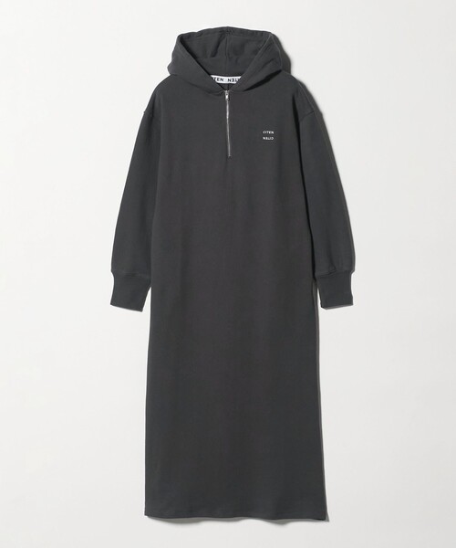 CITEN(シテン)の「<CITEN>スウェットフーディワンピース(ワンピース・レディース・ライトグレー/ダークグレー・S/M)」の11枚目の写真