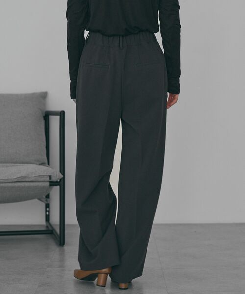 AMERICAN HOLIC（アメリカンホリック）の「美・美・美あったかワイドパンツ（スラックス・レディース・ブラウン/チャコールグレー/ブラック・XL/S/L/M）」の19枚目の写真