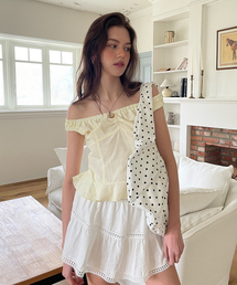 DIMANCHE（ディマンシュ）の「Sunday Sleeveless Top (yellow)（Tシャツ/カットソー）」