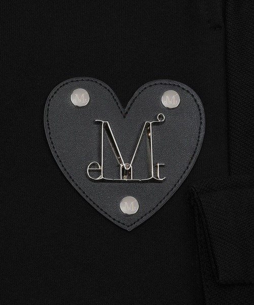 MUCENT（ムセント）の「【日本未発売/WEB限定】MUCENT(ムセント)/2WAY ハイウエスト ベルト付き ロング スウェットパンツ/MOLB METAL LOGO BELTED SWEAT PANTS（スウェットパンツ・レディース・ブラック・FREE）」の10枚目の写真
