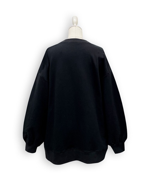 Honey Cinnamon（ハニーシナモン）の「フライングドッグスウェット（スウェット・レディース・ブラック/グレー・FREE）」の9枚目の写真