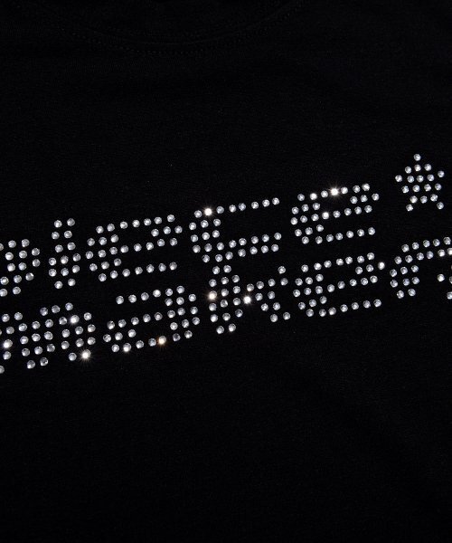 PIECEMAKER(ピースメーカー)の「CRYSTAL LOGO CROP TEE (BLACK)(Tシャツ/カットソー・レディース・その他・FREE)」の5枚目の写真