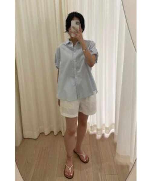LINGSEOUL(リングソウル)の「half cotton banding pants-white(その他パンツ・レディース・その他・FREE)」の6枚目の写真