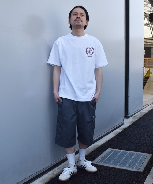 SANTA CRUZ(サンタクルーズ)の「SANTA CRUZ/サンタクルーズ 半袖 Tシャツ SPEED WHEELS STRIP SS TEE ムラサキ限定 502262404(Tシャツ/カットソー・メンズ・ホワイト/ブラック/シルバーグレー・M/XL/L)」の7枚目の写真