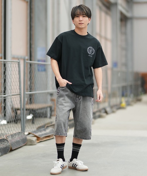 SANTA CRUZ(サンタクルーズ)の「SANTA CRUZ/サンタクルーズ 半袖 Tシャツ SPEED WHEELS STRIP SS TEE ムラサキ限定 502262404(Tシャツ/カットソー・メンズ・ホワイト/ブラック/シルバーグレー・M/XL/L)」の12枚目の写真