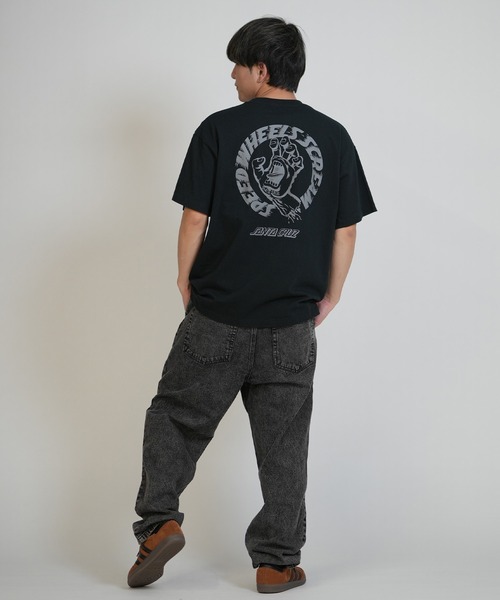 SANTA CRUZ(サンタクルーズ)の「SANTA CRUZ/サンタクルーズ 半袖 Tシャツ SPEED WHEELS STRIP SS TEE ムラサキ限定 502262404(Tシャツ/カットソー・メンズ・ホワイト/ブラック/シルバーグレー・M/XL/L)」の15枚目の写真