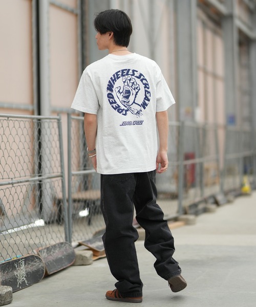 SANTA CRUZ(サンタクルーズ)の「SANTA CRUZ/サンタクルーズ 半袖 Tシャツ SPEED WHEELS STRIP SS TEE ムラサキ限定 502262404(Tシャツ/カットソー・メンズ・ホワイト/ブラック/シルバーグレー・M/XL/L)」の20枚目の写真