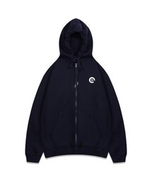 CROSSDOT（クロスドット）の「基本ロゴオーバーサイズフードジップアップ 5カラー [CHD_0002]（パーカー）」