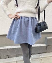 フリースフレアスカート