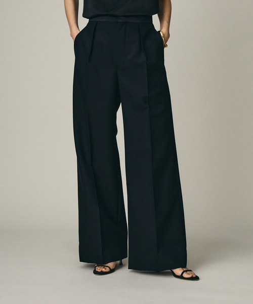 Chaos（カオス）の「Chaos(カオス)/ タキシードパンツ　【セットアップ可】（スラックス・レディース・ブラック・38/36）」の5枚目の写真