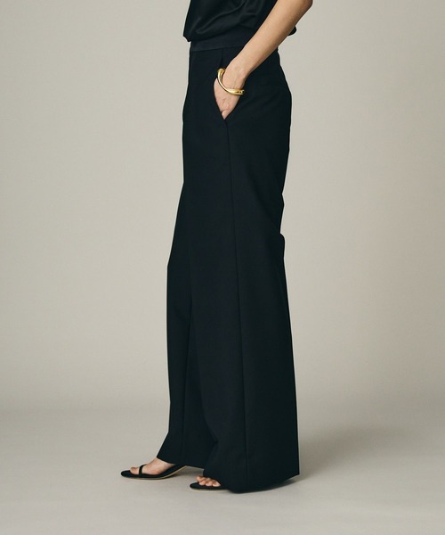 Chaos（カオス）の「Chaos(カオス)/ タキシードパンツ　【セットアップ可】（スラックス・レディース・ブラック・38/36）」の7枚目の写真