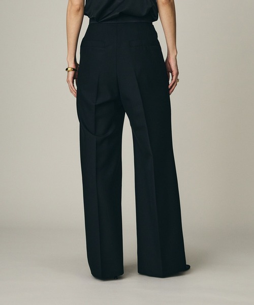 Chaos（カオス）の「Chaos(カオス)/ タキシードパンツ　【セットアップ可】（スラックス・レディース・ブラック・38/36）」の6枚目の写真