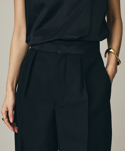 Chaos（カオス）の「Chaos(カオス)/ タキシードパンツ　【セットアップ可】（スラックス・レディース・ブラック・38/36）」の8枚目の写真