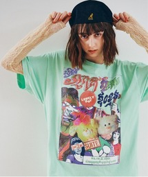 RNA | M2622 コンフュージョンフォトプリントT(Tシャツ/カットソー)