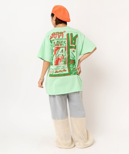 RNA(アールエヌエー)の「M2622 コンフュージョンフォトプリントT(Tシャツ/カットソー・レディース・ミント/アッシュグレー/ホワイト・MEDIUM)」の15枚目の写真