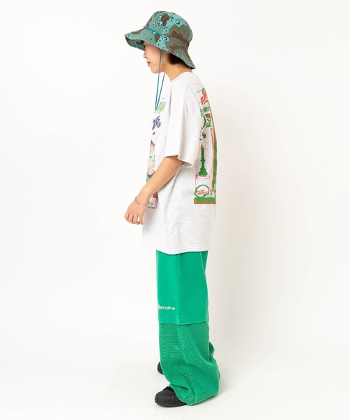 RNA(アールエヌエー)の「M2622 コンフュージョンフォトプリントT(Tシャツ/カットソー・レディース・ミント/アッシュグレー/ホワイト・MEDIUM)」の11枚目の写真