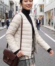 N.s（エヌドットエス）の「【OP:オーピー】レディース　インナーダウンジャケット・ブルゾン　パッカブル仕様（ダウンジャケット/コート）」