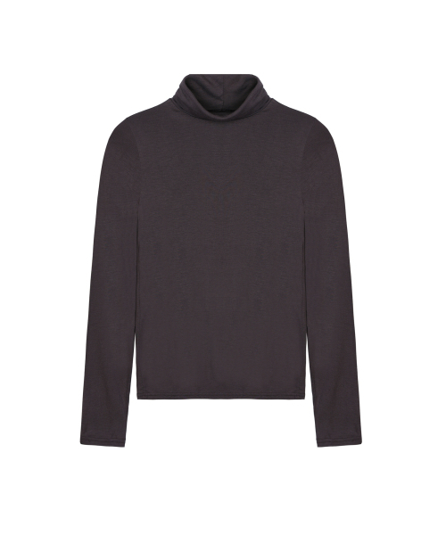 NICK&NICOLE（ニックアンドニコール）の「[ESSENTIAL] SLIM TURTLENECK TOP_BROWN（Tシャツ/カットソー・レディース・その他・MEDIUM/LARGE）」の4枚目の写真