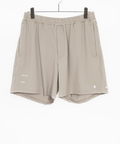 GLIMCLAP（グリムクラップ）の「mp14558-Airy Smooth Fabric Shorts ショートパンツ(201-027-gls-cg)（その他パンツ・メンズ・ブラック/ベージュ/チャコール・L/M/S）」の4枚目の写真