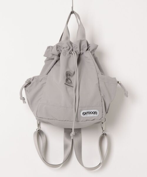 PEANUTS(ピーナッツ)の「OUTDOOR PRODUCTS ×PEANUTS ピーナッツ 3wayリュックサック(バックパック/リュック・レディース・グレー/ブルー・ONE SIZE)」の2枚目の写真